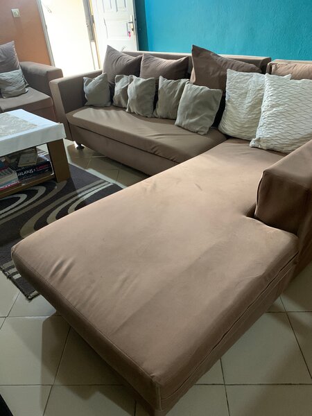 Canapé en tissu moderne