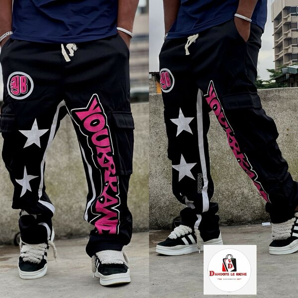 Pantalon Cargo Homme Streetwear