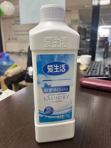 Гель жидкий  для стирки белого белья