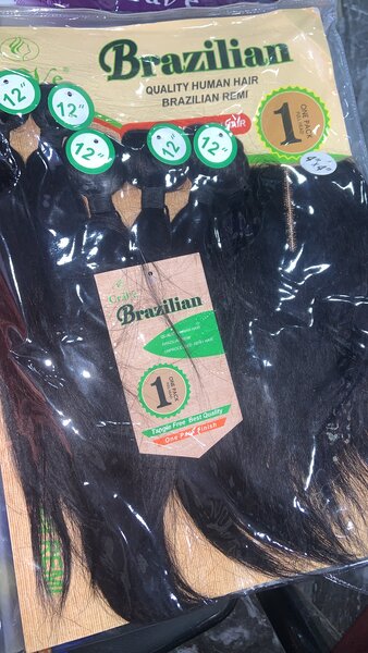 Extensions cheveux brésiliens 12"