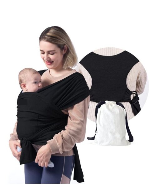 Écharpe de portage bébé confortable