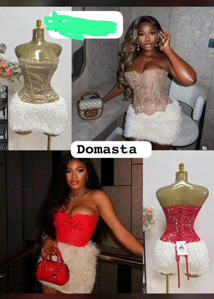 Robe élégante soirée Domasta