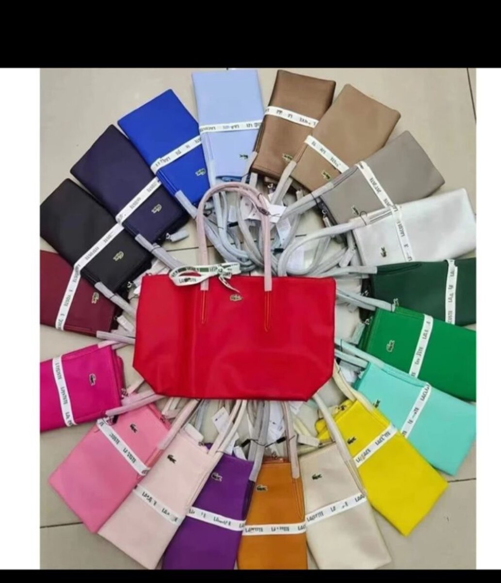 Sac Cabas Lacoste Coloré