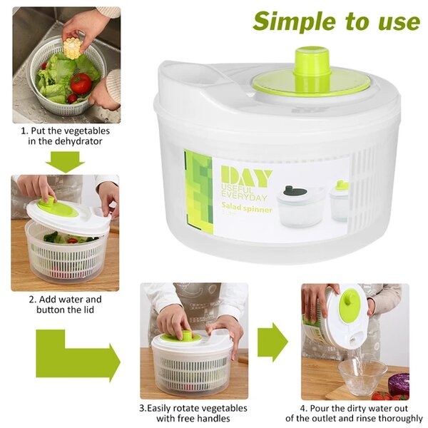 SALAD DRESSING SPINNER