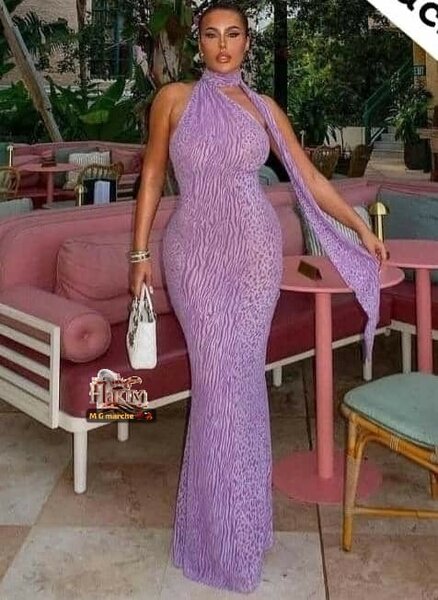 Robe élégante soirée glamour