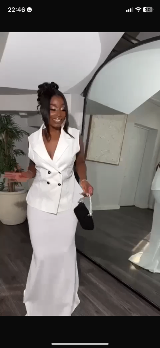 Robe élégante blanche