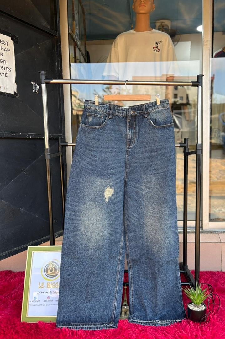 Jeans larges décontractés