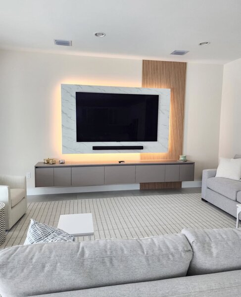 Simple tv unit design