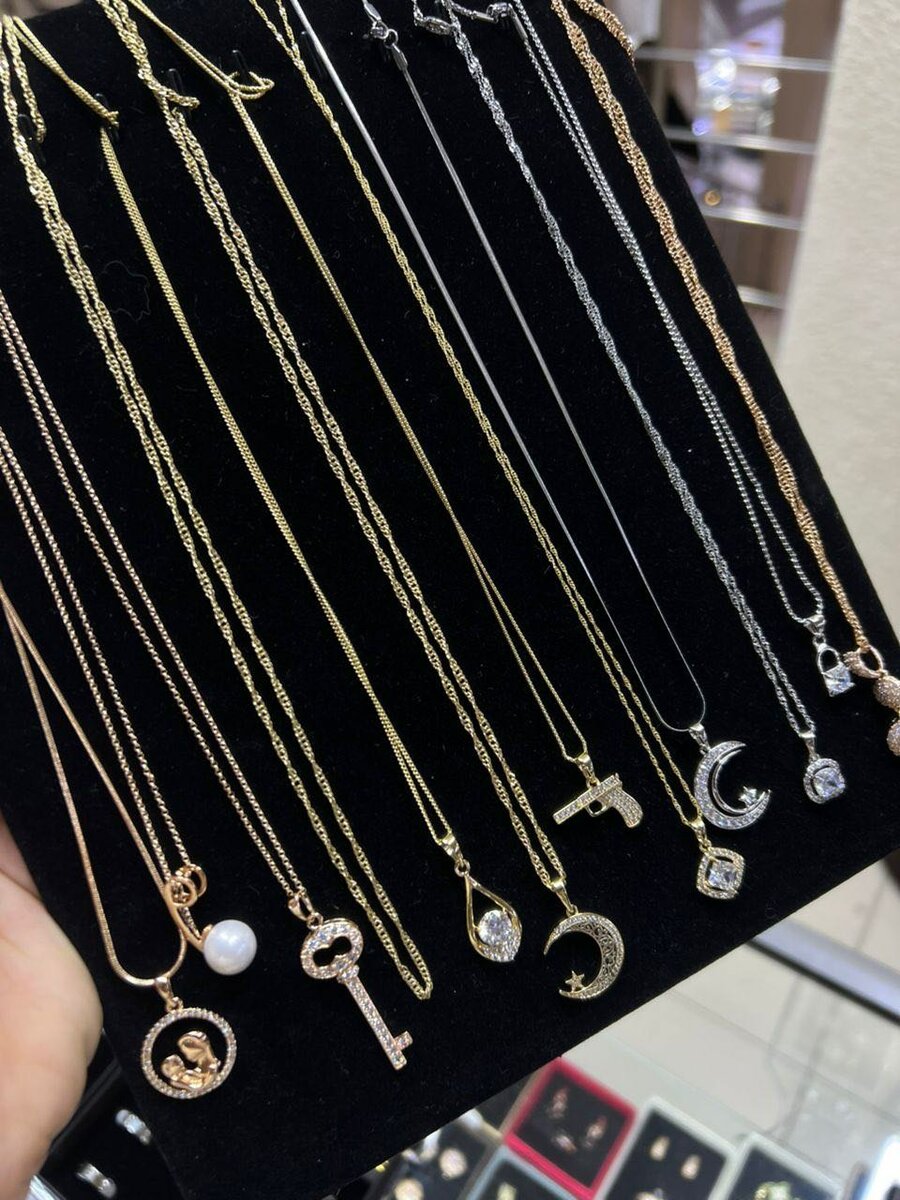 Цепочки медицинская сталь, не чернеет