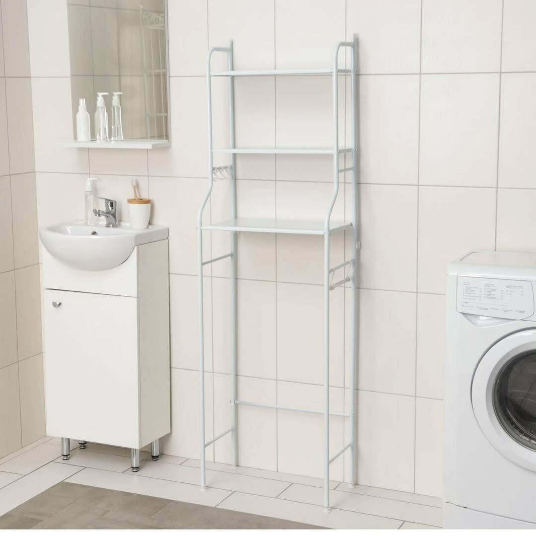 Стеллаж над унитазом