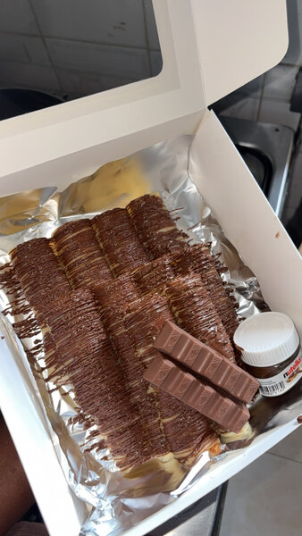 Crêpes Nutella -kinder