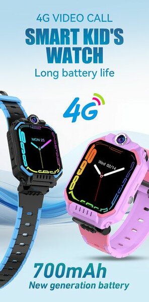 Children Smartwatch SOS Waterproof Smart Watches WIFI Positi