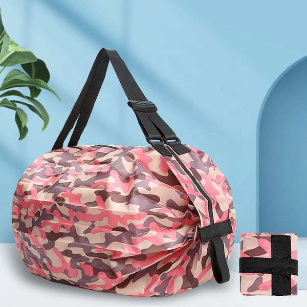 Sac de sport camouflage pliable