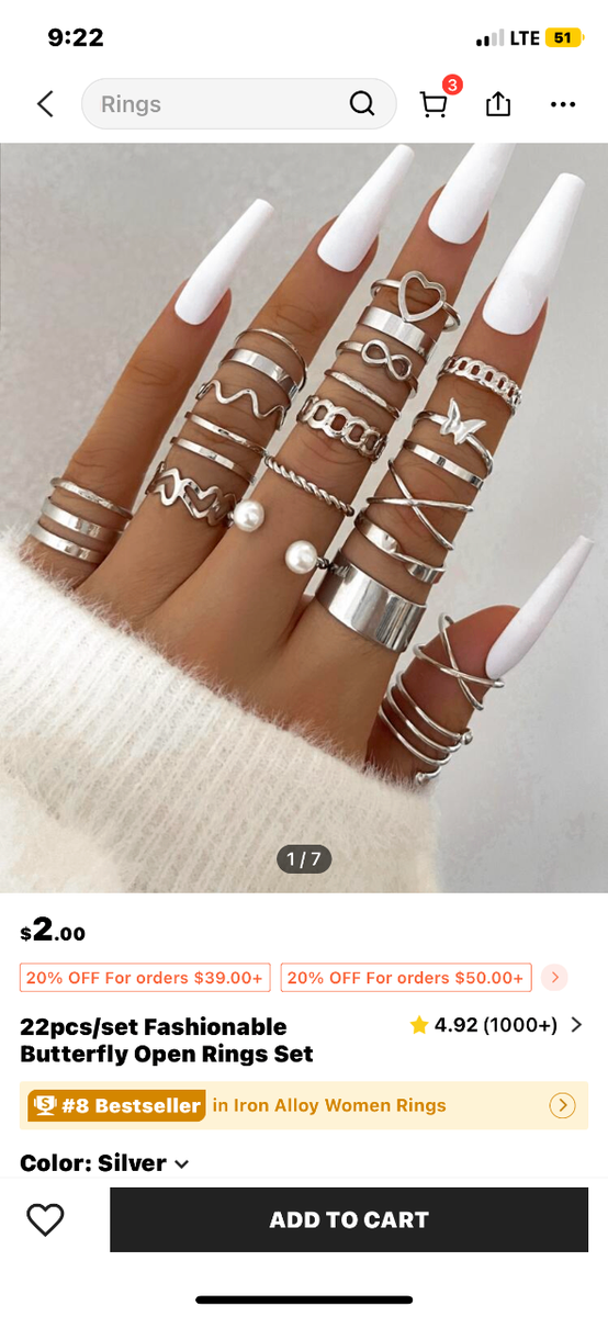 Fashion rings ,wall deco stickers