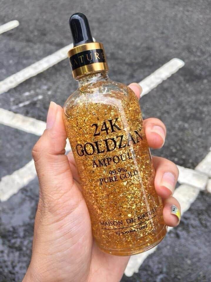 Ampoule 24K Goldzan 99,9% Pur