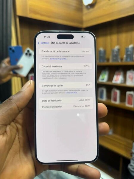 iPhone 14 Pro Max Argent