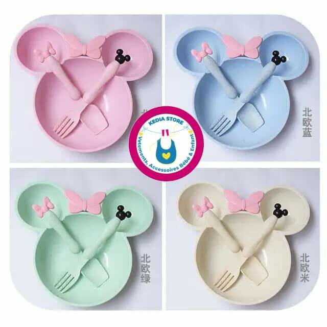 Assiette  et couverts