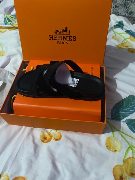 Sandales en cuir Hermès