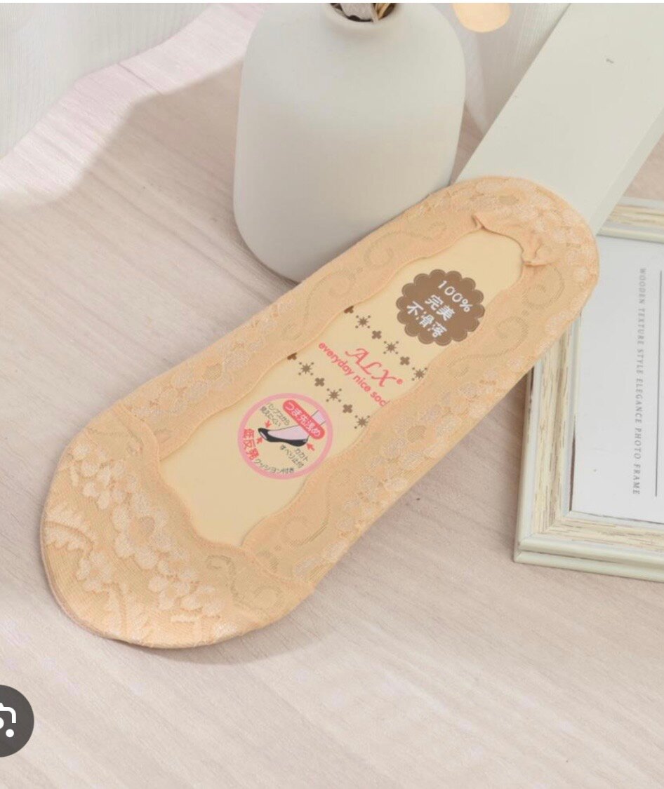 Chaussettes Invisibles en Dentelle