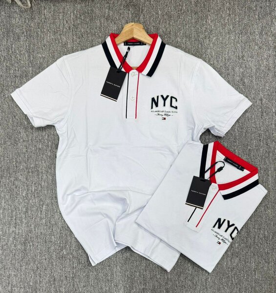 Ensemble homme NYC rouge et blanc