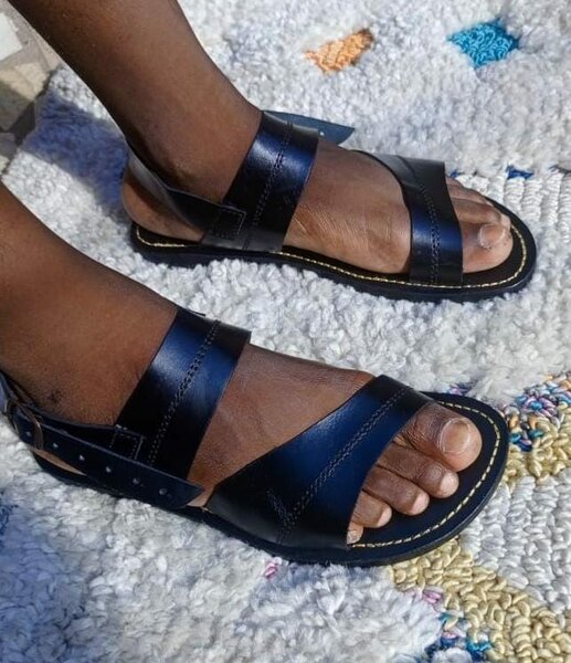 Sandales en cuir pour hommes