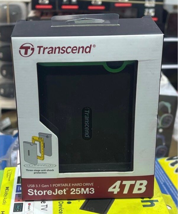 Transcend Disque Dur Externe 4TB