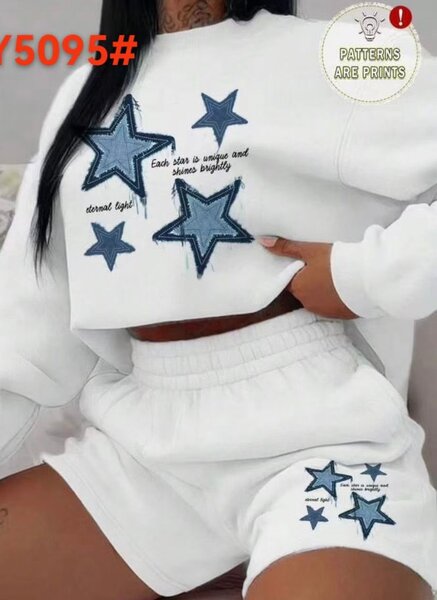 Tenue décontractée étoilée