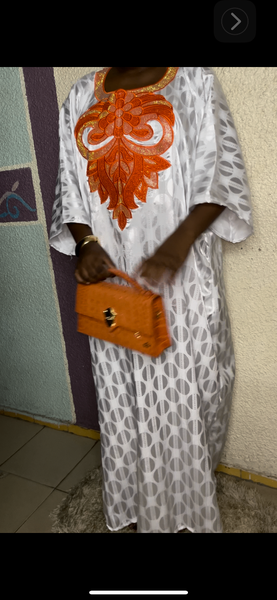 Boubou avec foulard