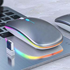 Souris Sans Fil Rechargeable RGB