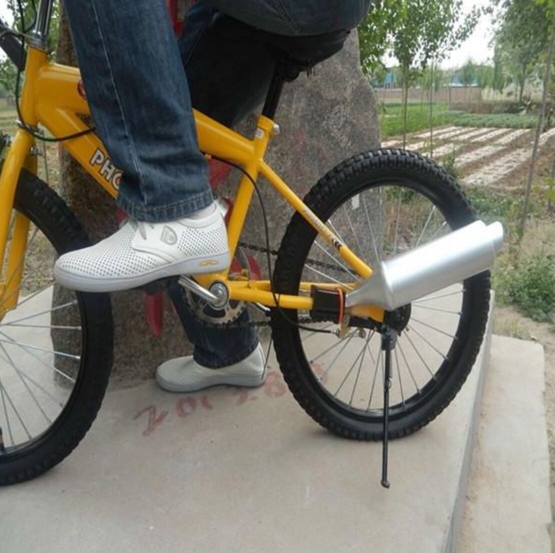 Mountain Bike Bicycle Turbine Motorcycle Sound Exhaust Pipe