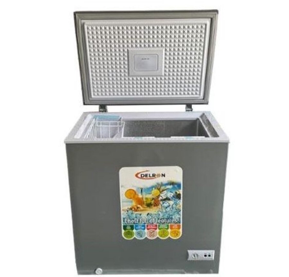 140 Litres - DCF-140H Chest Freezer - Grey/Ash