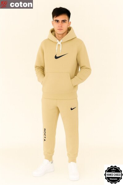 Survêtement à capuche coton homme