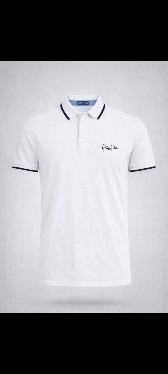 Polo homme blanc