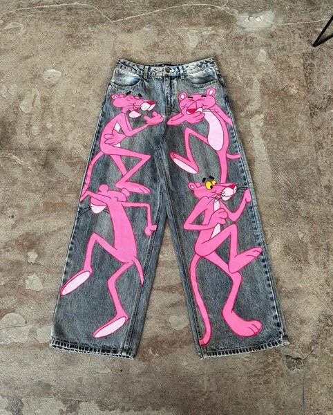 Jean large Pink Panther