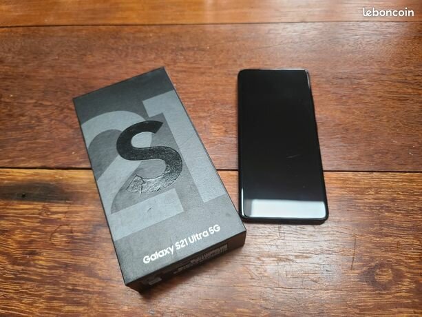 Fresh in box galaxy S21 Ultra 5G 256gb/12gb ram