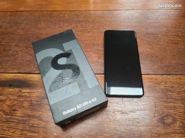 Fresh in box galaxy S21 Ultra 5G 256gb/12gb ram