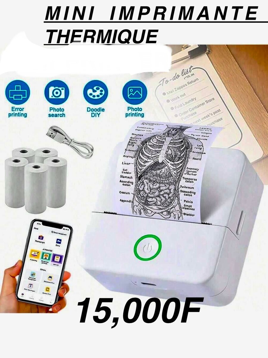 Mini Imprimante thermique