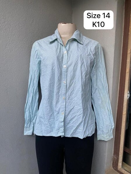Shirt Blue Classic Style
