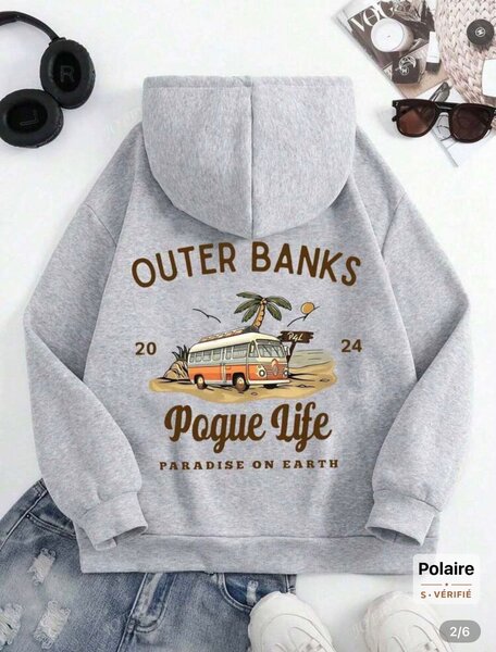 Sweats à Capuche Imprimés