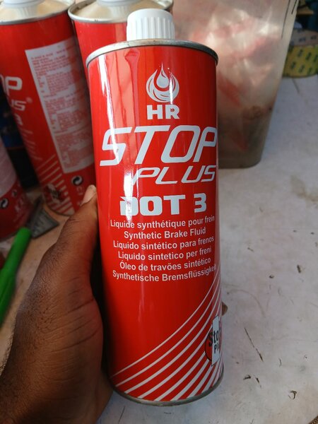 Liquide de Frein Synthétique DOT 3
