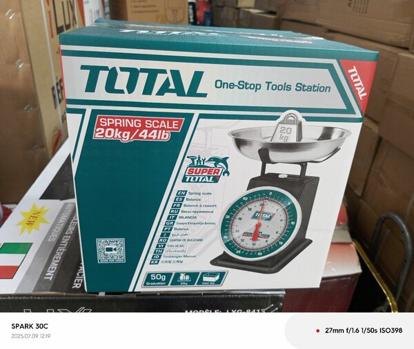 Balance mécanique 20kg TOTAL