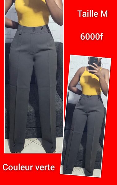 Pantalons Taille Haute Élégants