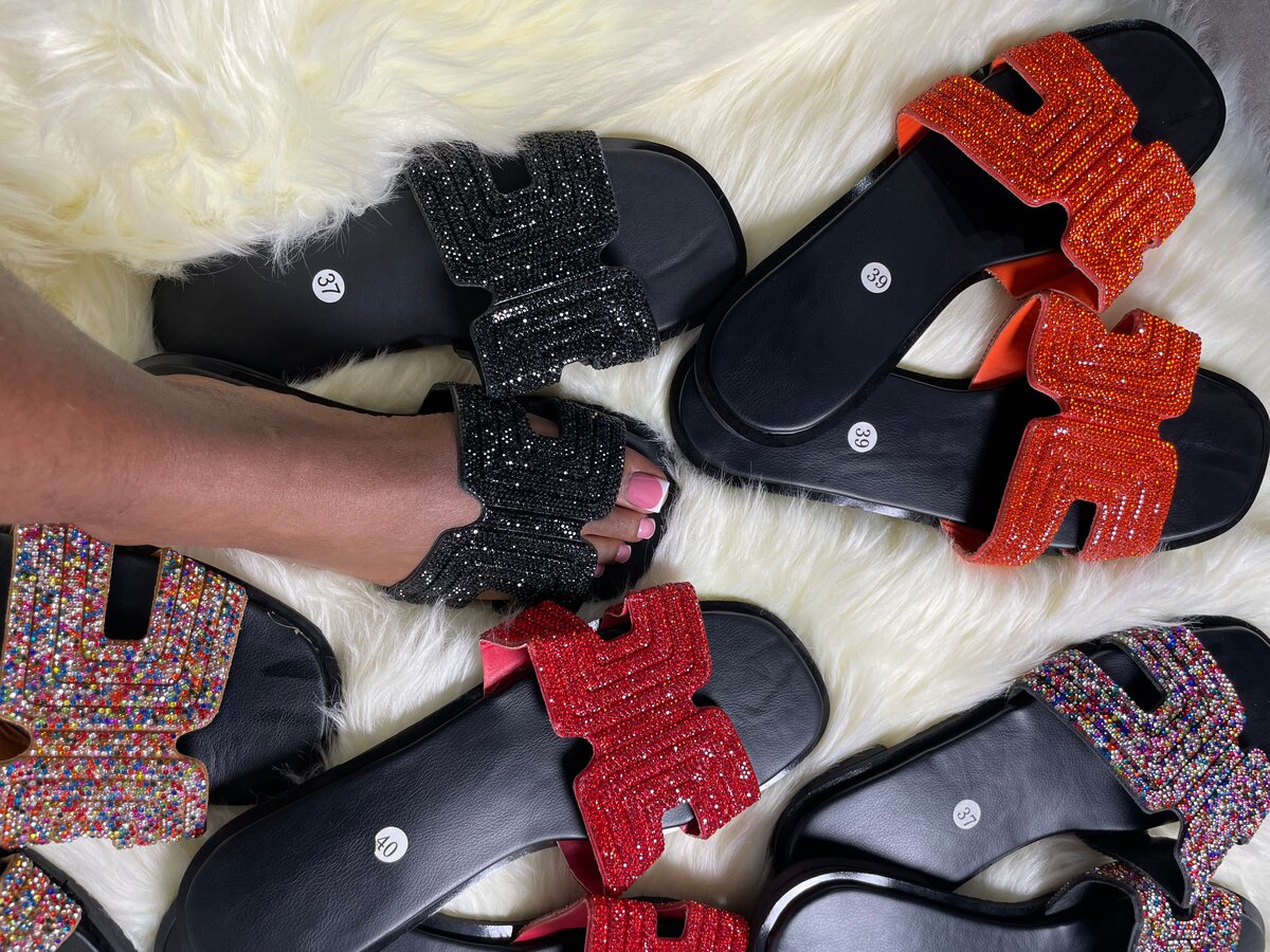 Sandales Élégantes Strass