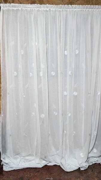 Lace curtains