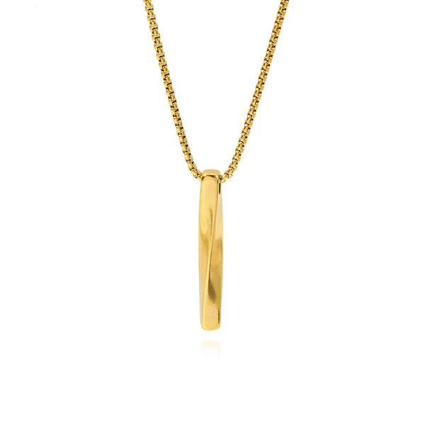 Collier Pendentif Doré Élégant