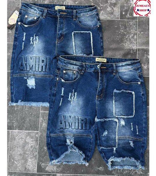 Shorts en jean déchirés