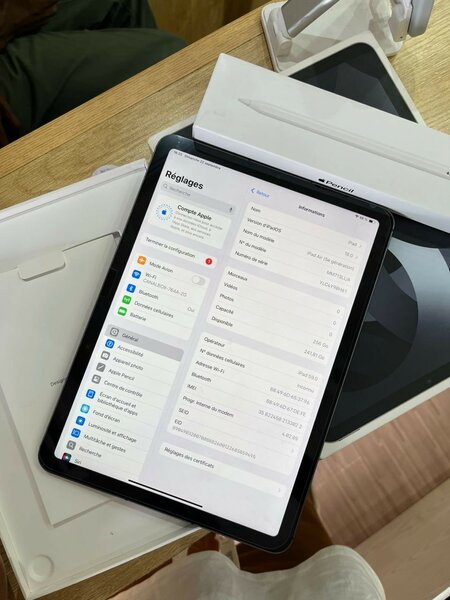 iPad Air 256 giga 5e génération