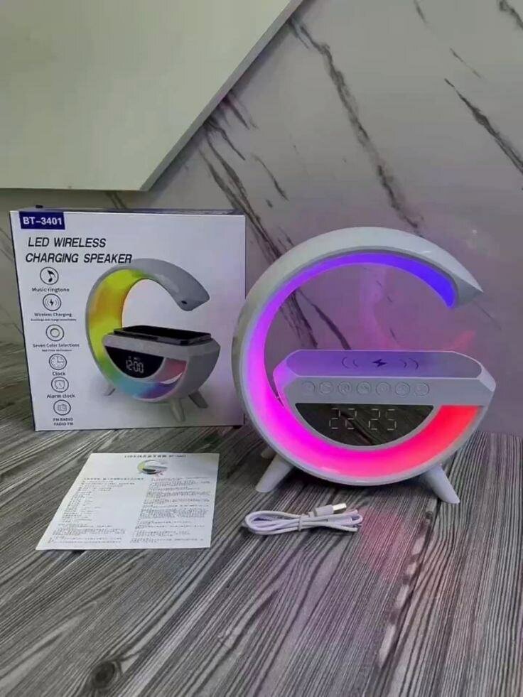 Enceinte Bluetooth avec recharge sans fil