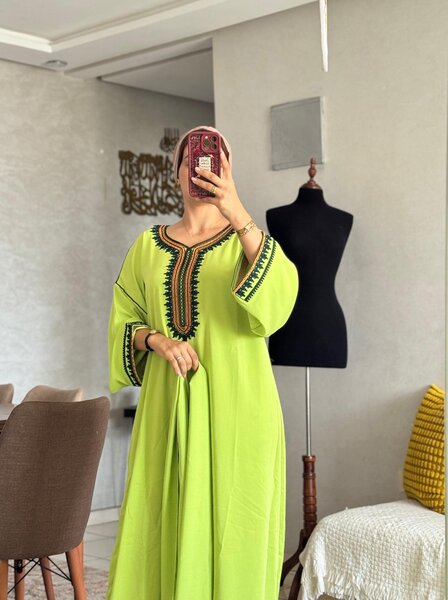 Jalabiya Élégante en soie