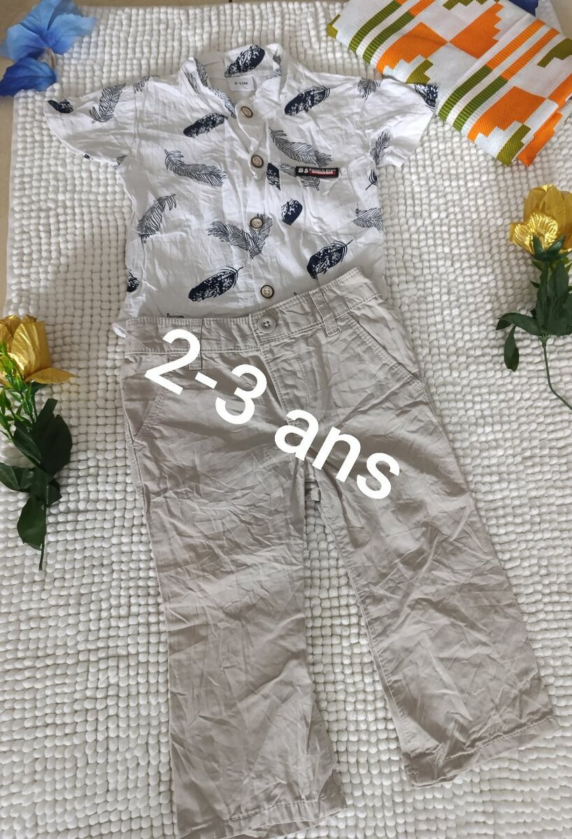 Vêtements friperie enfants gar